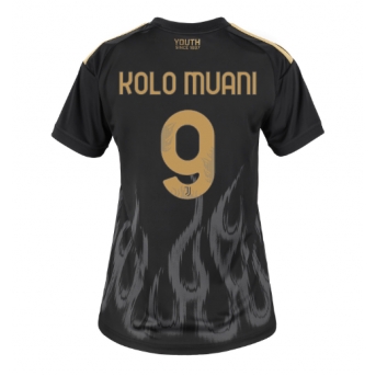 Juventus Randal Kolo Muani #9 Maglia Gara Terza Repliche 2026-27 Donna Maniche Corte